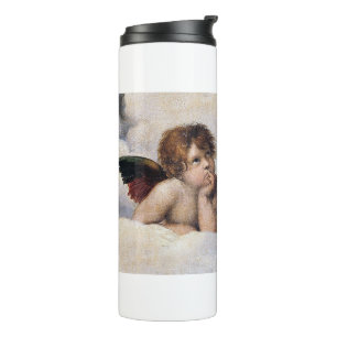 Cherubs, winged Angels painting by Raffael Thermal Tumbler