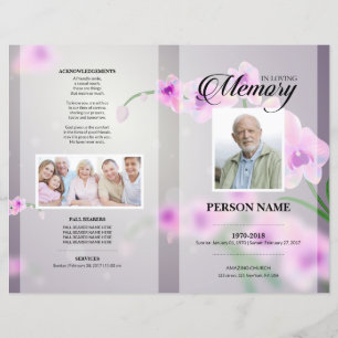Chery Blossom Funeral Template
