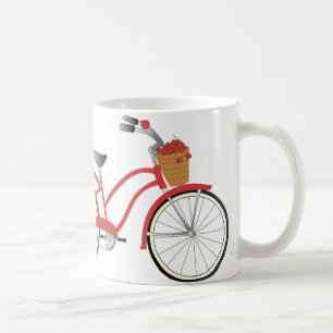 Chery Cherry Bicycle Coffee Mug