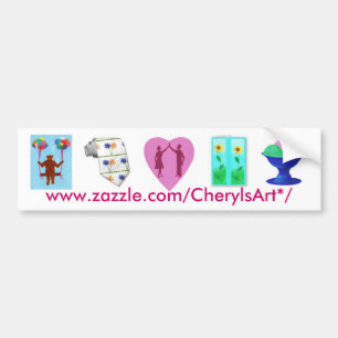 CherylsArt* bumper sticker