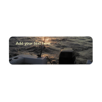 Chesapeake Bay Address Label-Fisherman