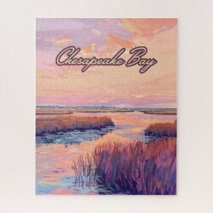 Chesapeake Bay Annapolis Maryland Virginia Sunrise Jigsaw Puzzle