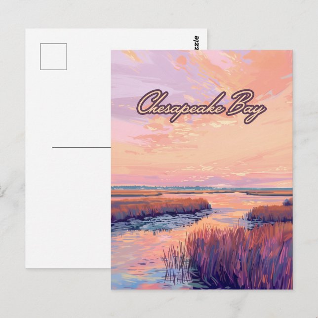 Chesapeake Bay Annapolis Maryland Virginia Sunrise Postcard (Front/Back)