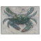 Chesapeake Bay Blue Crab Glass Cutting Board