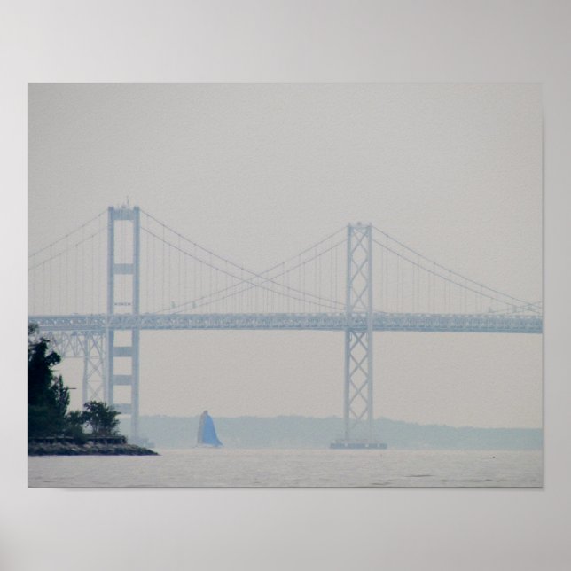Chesapeake Bay Bridge Poster (Front)