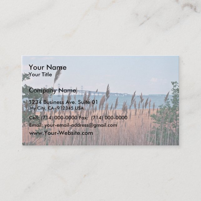 Chesapeake Bay Business Card (Front)