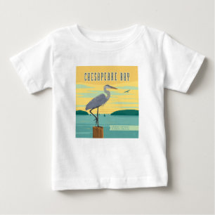 Chesapeake Bay Largest Estuary In North America Baby T-Shirt
