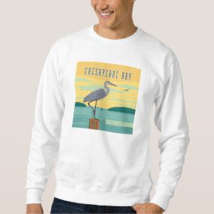 Chesapeake Bay Largest Estuary In North America Sweatshirt