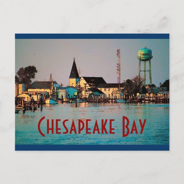 Chesapeake Bay Postcard (Front)
