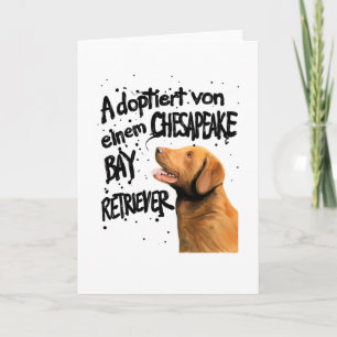 Chesapeake Bay Retriever Gift Card