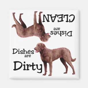 Chesapeake Bay Retriever Lovers Dishwasher Magnet