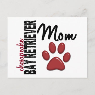 Chesapeake Bay Retriever Mum 2 Postcard