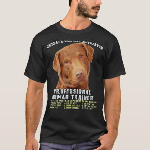 Chesapeake Bay Retriever Professional Human Traine T-Shirt