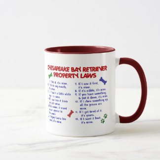 CHESAPEAKE BAY RETRIEVER Property Laws 2 Mug