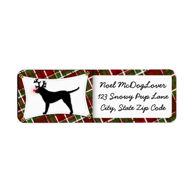 Chesapeake Bay Retriever Reindeer Christmas (Front)
