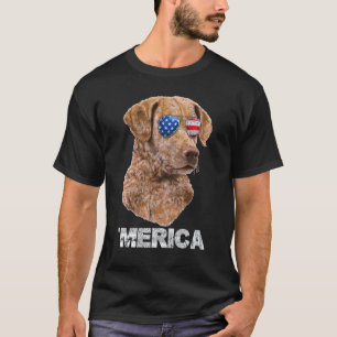 Chesapeake Bay Retriever Sunglasses American Usa F T-Shirt