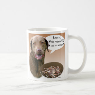 Chesapeake Bay Retriever Turkey Coffee Mug