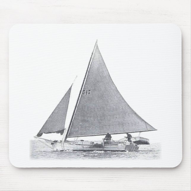Chesapeake Bay Skipjack Mouse Mat (Front)