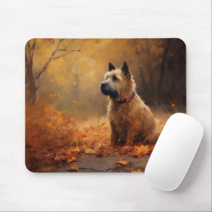 Chesapeake Bay Terrier in Autumn Leave             Mouse Mat