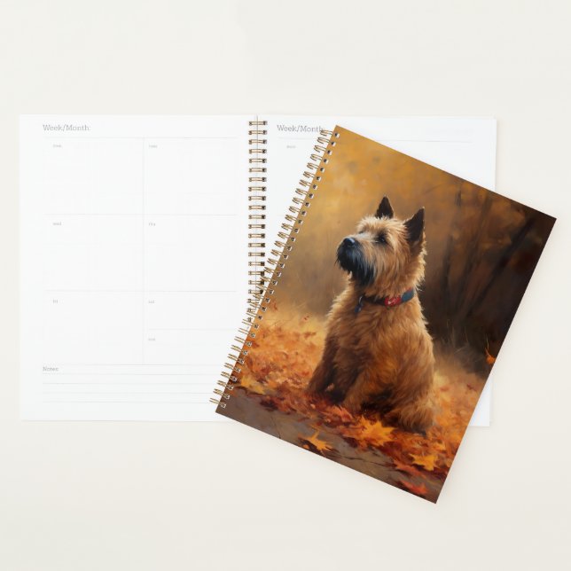 Chesapeake Bay Terrier in Autumn Leave             Planner (Display)