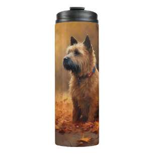 Chesapeake Bay Terrier in Autumn Leave Thermal Tumbler
