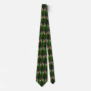 Chesapeake Bay Terrier in St. Patrick's Day Dress Tie