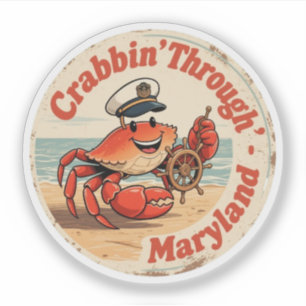 Chesapeake Charm_ Maryland Crab Captain Vintage 
