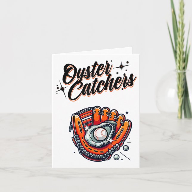 Chesapeake Oyster Catchers Baseball  Card (Front)