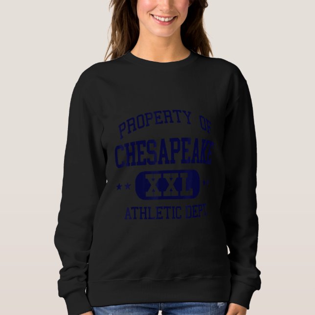 Chesapeake Retro Athletic Property Dept Sweatshirt (Front)