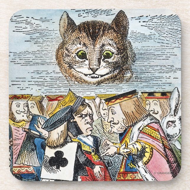 Cheshire Cat, 1865 Coaster (Front)