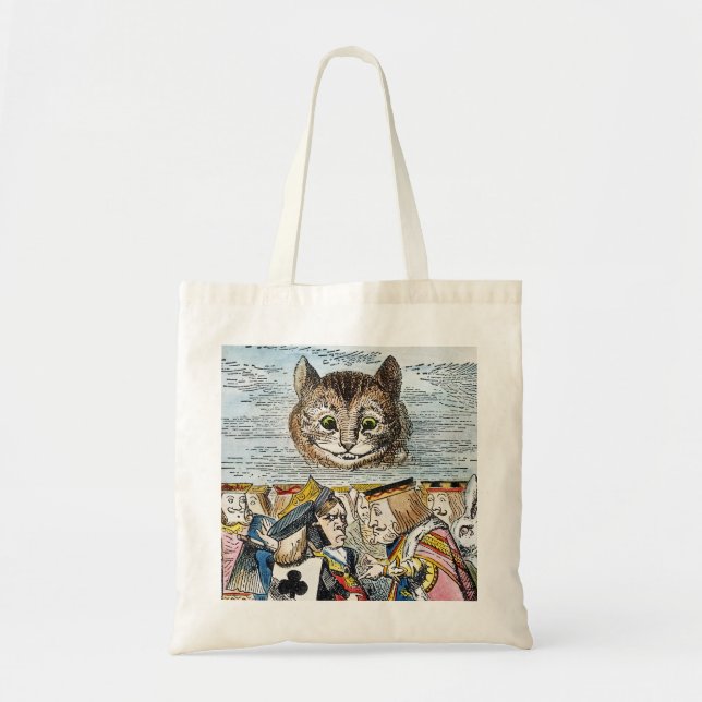 Cheshire Cat, 1865 Tote Bag (Front)