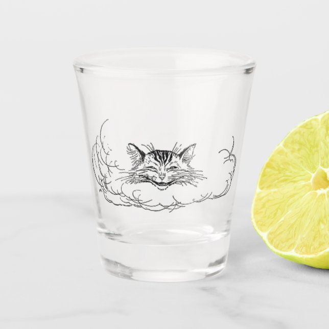 Cheshire Cat (Alice in Wonderland) Shot Glass (Front)