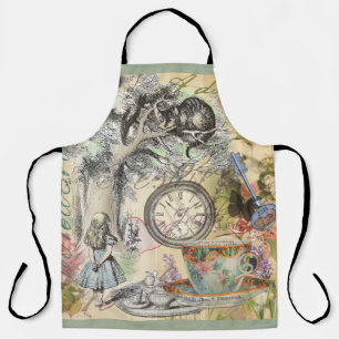 Cheshire Cat Alice Wonderland Classic Apron