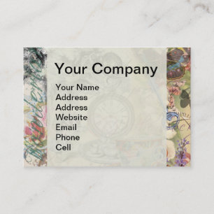 Cheshire Cat Alice Wonderland Classic Business Card