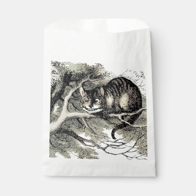 Cheshire Cat Alice Wonderland Classic Favour Bags (Front)