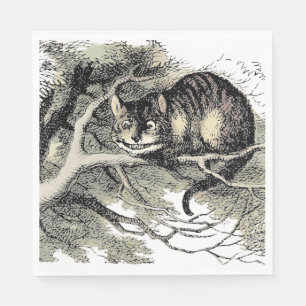Cheshire Cat Alice Wonderland Classic Napkin