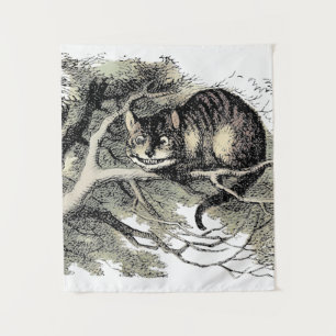 Cheshire Cat Alice Wonderland Classic Tapestry