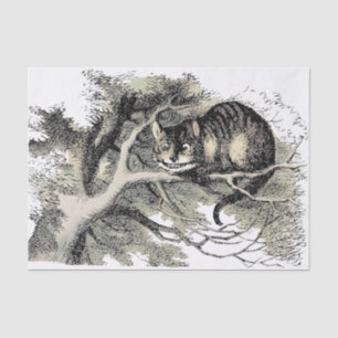 Cheshire Cat Alice Wonderland Classic Tissue Paper