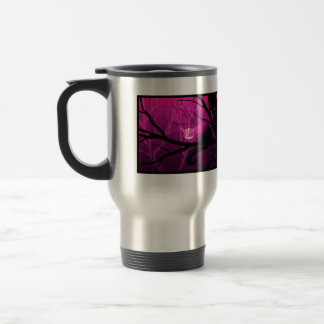 Cheshire Cat Among Trees Travel Mug