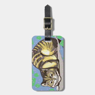 Cheshire Cat based on Tenniel Luggage Tag