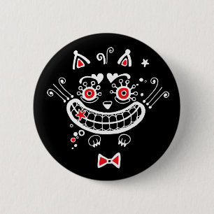 Cheshire Cat Button