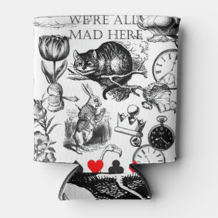 Cheshire Cat classic alice in wonderland mad Can Cooler