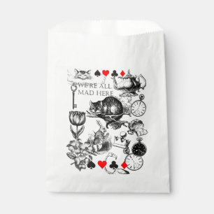 Cheshire Cat classic alice in wonderland mad Favour Bags