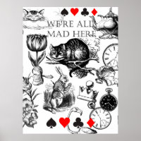 Cheshire Cat classic alice in wonderland mad