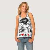 Cheshire Cat classic alice in wonderland mad Tank Top (Front Full)