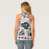 Cheshire Cat classic alice in wonderland mad Tank Top (Back Full)