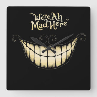 Cheshire Cat Clock