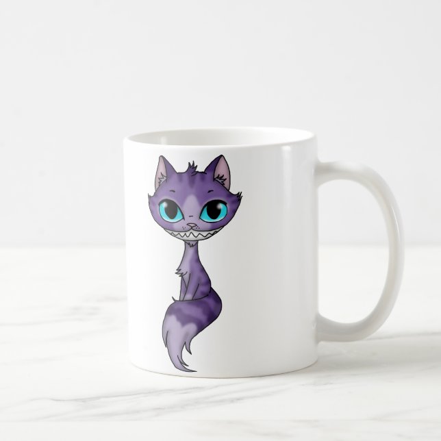 Cheshire Cat Coffee Mug (Right)