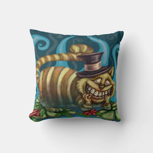 Cheshire Cat Cushion (Front)