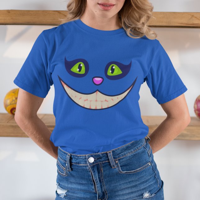 Cheshire Cat Face Halloween Costume Women's T-Shirt (Creator Uploaded)